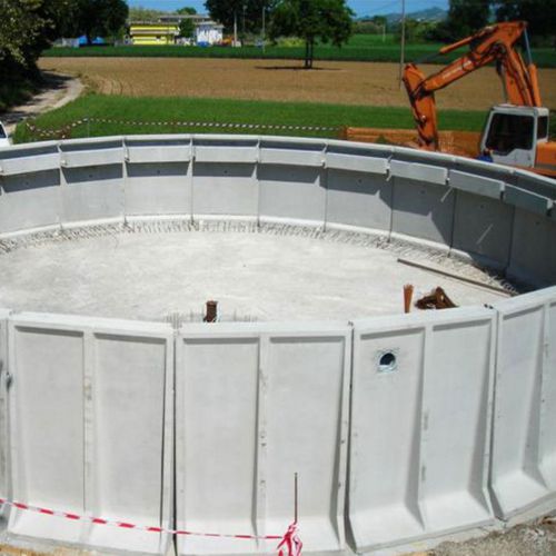 Reservatório de armazenamento de água - INDUSTRIAL TANKS - Paver - pré-fabricado / em concreto armado