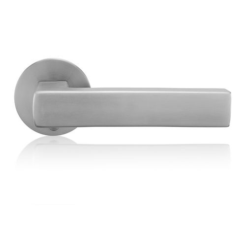 Maçaneta para porta - KVADRA SINK ROSETTE - M&T 1997, a.s. - em latão / contemporânea