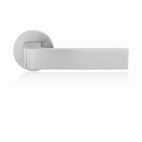 Maçaneta para porta - PROMO SINK ROSETTE - M&T 1997, a.s. - em aço inoxidável / contemporânea