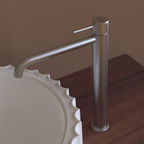 Misturador monocomando para lavatório - ST3055HACC - FLAMINIA - de bancada / em aço inoxidável / em inox escovado