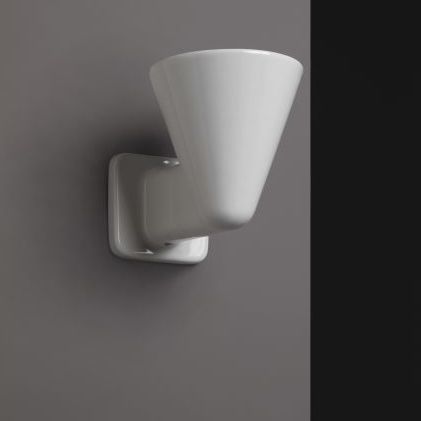 Arandela moderna - LUX - FLAMINIA - para ambiente interno / em cerâmica / cônica