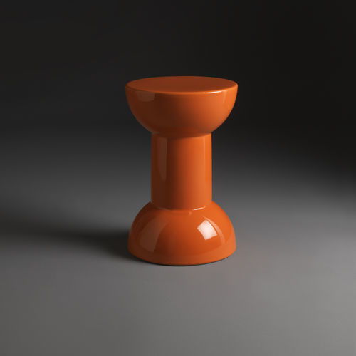 Banqueta contemporânea - ROCCHETTO - FLAMINIA - em cerâmica / com base em cerâmica / com pé central