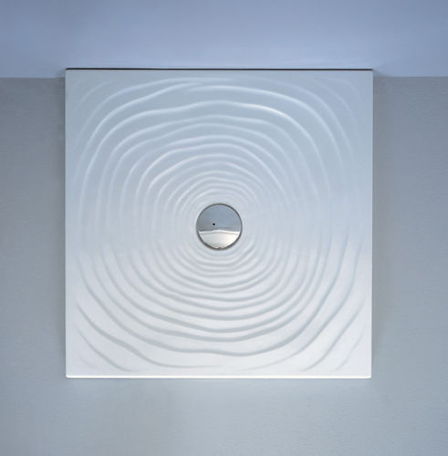 Piso de box quadrado - WATER DROP  - FLAMINIA - de sobrepor / em cerâmica / antiderrapante