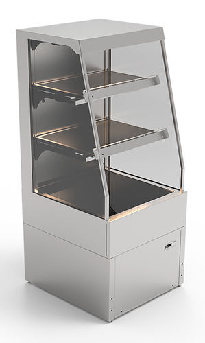 Vitrina de aquecimento tipo balcão - CALEO HOT 60 - AKE Ausseer Kälte- u. Edelstahltechnik GmbH  - exposta / da linha comercial