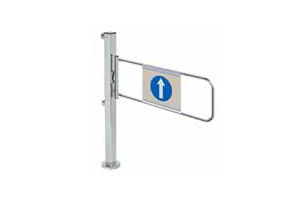 Barreira para controle de acesso - PORTUS - Bizzarri SRL  - pivotante / em aço / para espaço público