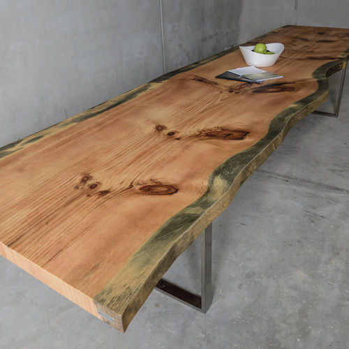 Mesa de conferências contemporânea - SUN WOOD KONFERENZTISCH - EASTERN PINE - SUN WOOD by Stainer - em madeira / metálica / retangular