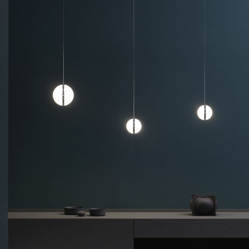 Luminária técnica pendente - NOVA M - OLIGO - de LED / redonda / da linha comercial
