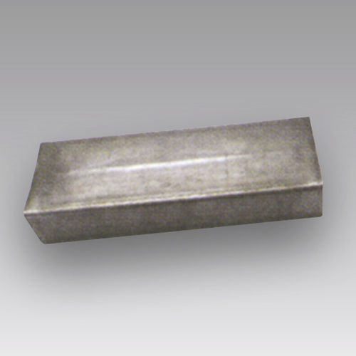 Terminal de acabamento em ferro galvanizado - VD 011 FZ - VIRAG S.R.L.  - para revestimento cerâmico / de seção retangular / prateado