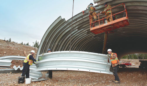 Chapa ondulada - ULTRA•COR - atlantic Industries Limited (AIL) - em aço / para construção de ponte