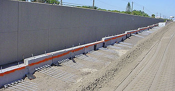 Tela metálica em aço galvanizado - WIRE MESH - atlantic Industries Limited (AIL) - para parede de retenção / para reforço do solo / com malha comprida