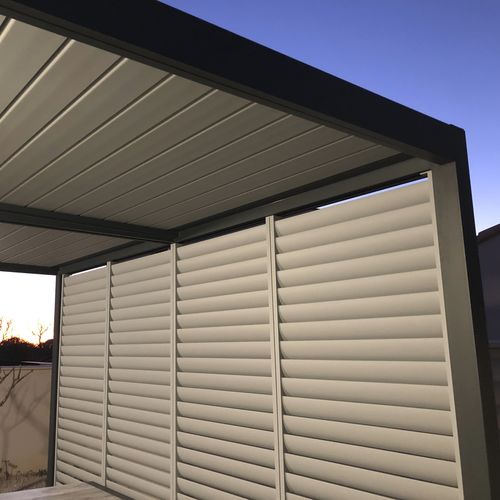 Cerca de ocultação de réguas - AXIUM solutions aluminium - em alumínio