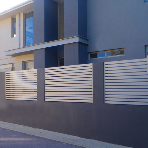 Cerca para jardim - SWEET GARDEN SG01 - AXIUM solutions aluminium - em alumínio / contemporânea