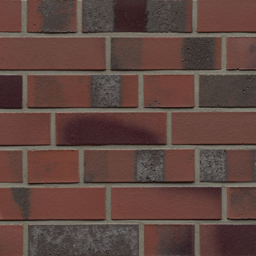 Tijolo aparente em clínquer - CARBONA - Feldhaus Klinker - em tijolo / de terracota / para fachada