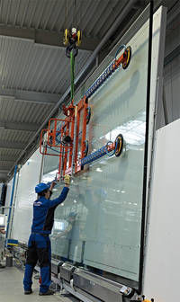Painel de vidro de baixa emissividade - XXL - Semcoglas Holding GmbH - de proteção solar / isolante / com vidro duplo