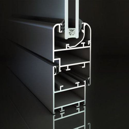 Perfil de porta em alumínio - P4 - Allco spa - com isolamento térmico