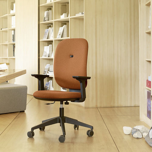 Cadeira de escritório contemporânea - ALAIA - SOKOA - para ambiente interno / em tela / com base metálica