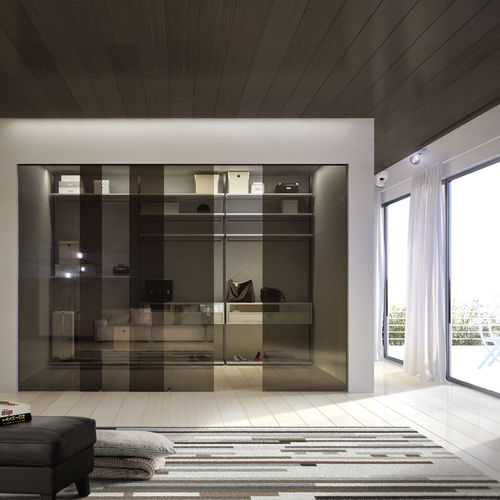 Closet de canto - WALK-IN WARDROBE - VESTA LINE - Henry glass - modular / contemporâneo / em madeira
