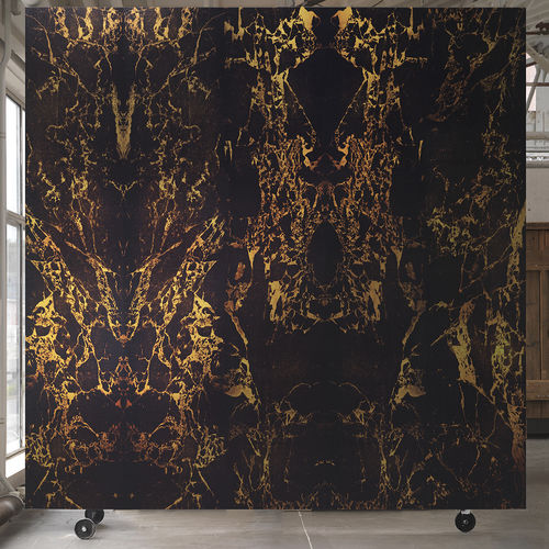 Papel de parede contemporâneo - PHM-70 - NLXL - estampado / efeito 3D / efeito de mármore