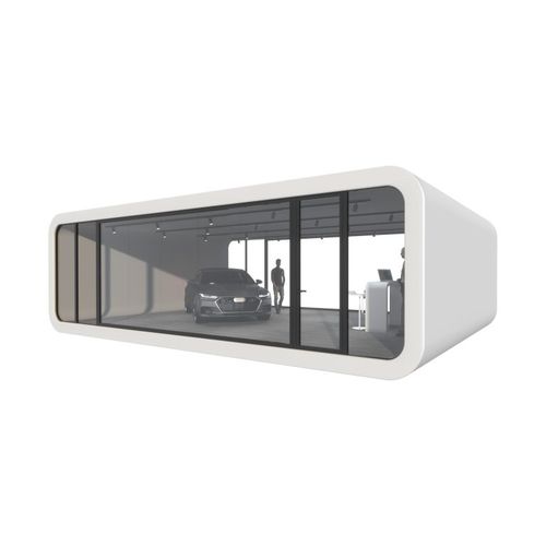 Microcasa pré-fabricada - EVENT M - Coodo - modular / contemporânea / em madeira