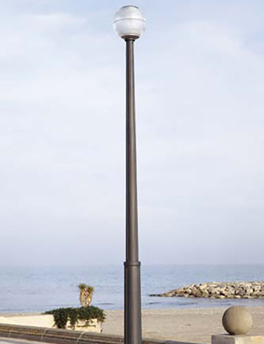 Poste de iluminação pública - ESQUIVEL - Colomer - contemporâneo / em aço / em ferro fundido
