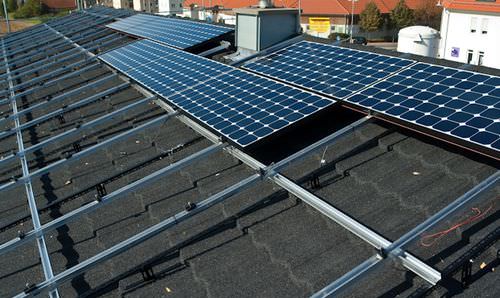 Sistema de montagem para telhado de telha - TOPSEC - Isola Powertekk - integrado / solar / para instalações fotovoltaicas