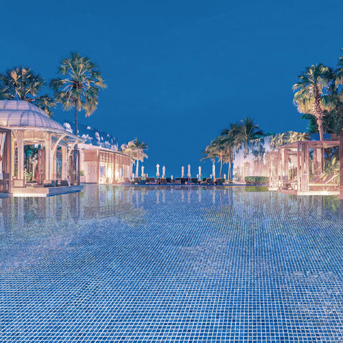 Pastilhas em vidro - IRIDIS 24+FOSVIT - Mosavit - brilhante / para piscina / de parede
