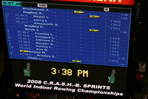 Software de monitoramento - VENUE RACE APPLICATION - concept2