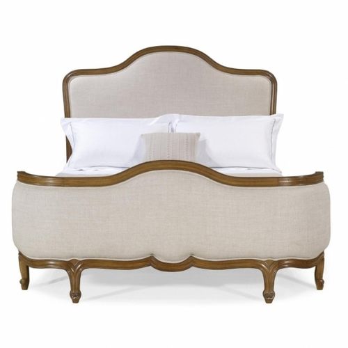 Cama king size - TOUSSAINT - Oficina Inglesa - de solteiro / de estilo Luís XV / estofada