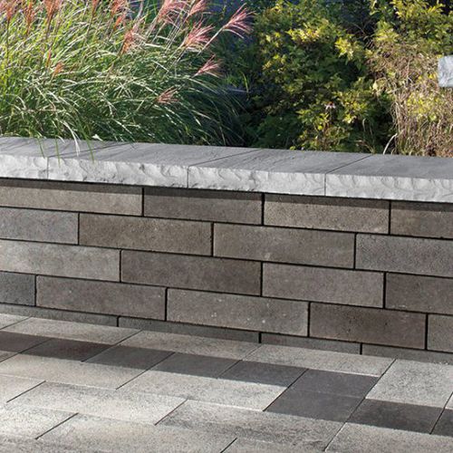 Bloco de concreto maciço - LINEO™ DIMENSIONAL - UNILOCK - para cerca de jardim / para piso / para pilar