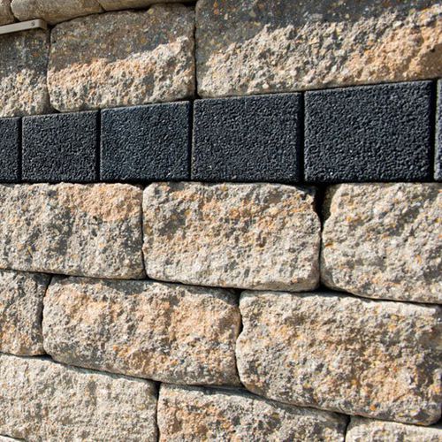Bloco de concreto maciço - ESTATE WALL® - UNILOCK - para cerca de jardim / para parede de retenção / para pilar