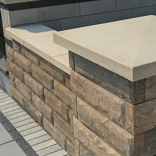 Pingadeira em concreto pré-fabricado - ARCHITECTURAL - UNILOCK