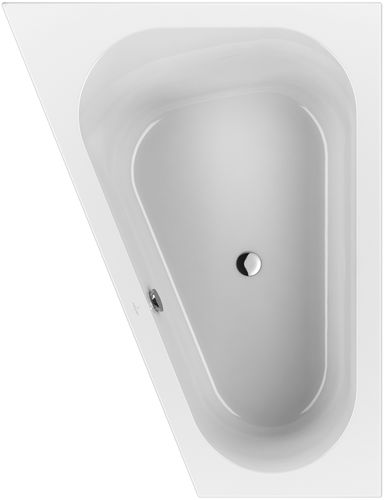 Banheira de canto - LOOP & FRIENDS: UBA175LFO9LIV - Villeroy & Boch - em acrílico / branca