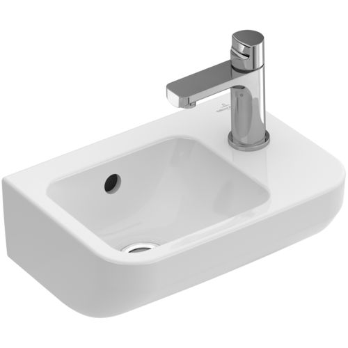 Cuba suspensa - ARCHITECTURA : 437336 - Villeroy & Boch - em cerâmica / com misturadora / retangular