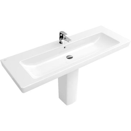 Cuba suspensa - SUBWAY 2.0: 7176D0 - Villeroy & Boch - em porcelana / com tampo / retangular