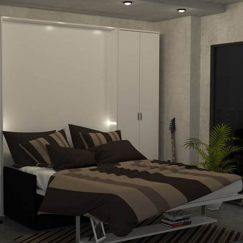 Cama retrátil - DILE SLIM - smqrt beds - de casal / contemporânea / com box baú