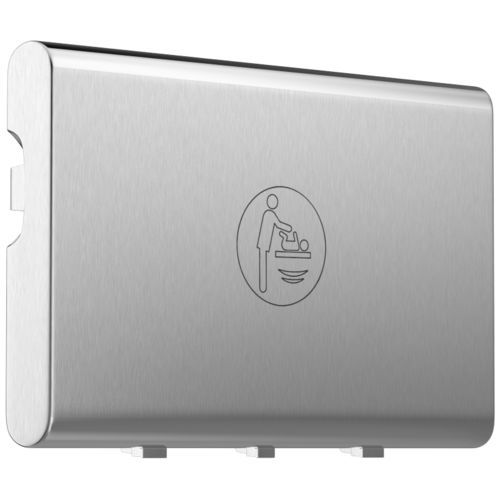 Mesa troca-fraldas em aço inoxidável - A890 - Duten - horizontal / da linha comercial