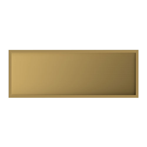 Nicho de parede em aço inoxidável - T544-L - Duten - retangular / para banheiro