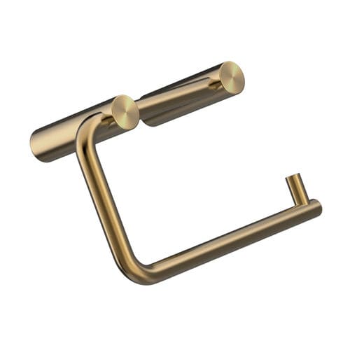 Porta-papel higiênico de parede - H102-L - Duten - em aço inoxidável / dourado / da linha comercial