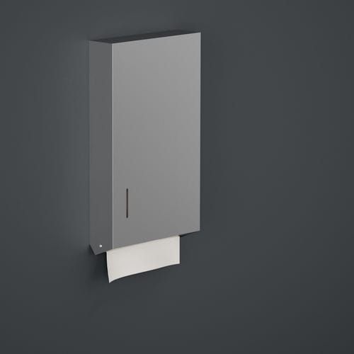 Dispenser de papel toalha de sobrepor - E010 - Duten - de parede / em aço inoxidável / em aço inoxidável escovado