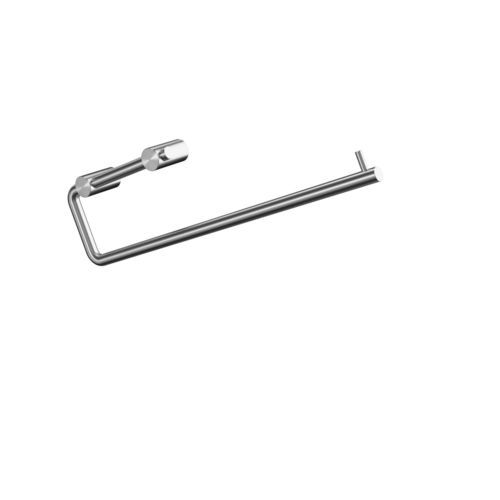 Porta-papel higiênico de parede - H112-S - Duten - em aço inoxidável / em aço / para 2 rolos
