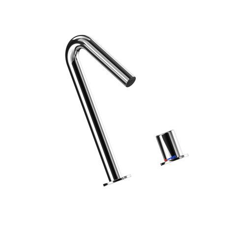 Misturador monocomando para lavatório - R321-B - Duten - de bancada / de infravermelho / metálico