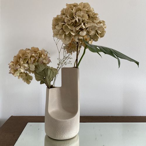 Vaso contemporâneo - ElenaRebecca - mg12 - em cerâmica / em cerâmica esmaltada / em grés esmaltado