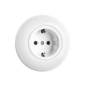 Tomada elétrica - 175835  - Classic Comfort - de parede / em Duroplast / clássica