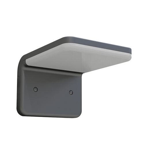 Arandela contemporânea - The solar range - para ambiente externo / metálica / em L
