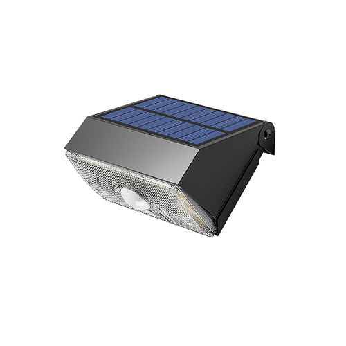 Arandela contemporânea - Mars - The solar range - para ambiente externo / metálica / trapezoidal