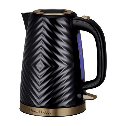 Chaleira elétrica em aço inoxidável escovado - GROOVE  - RUSSELL HOBBS