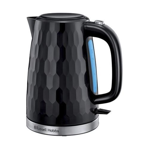 Chaleira elétrica em material plástico - HONEYCOMB - RUSSELL HOBBS - em aço inoxidável