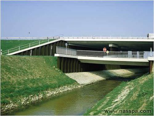 Estaca-prancha metálica - Short span steel