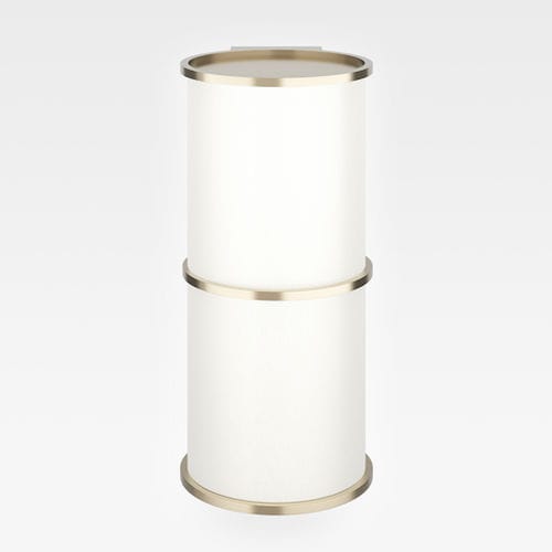 Arandela contemporânea - A813084426 - Armani / Roca - para ambiente interno / metálica / em tecido