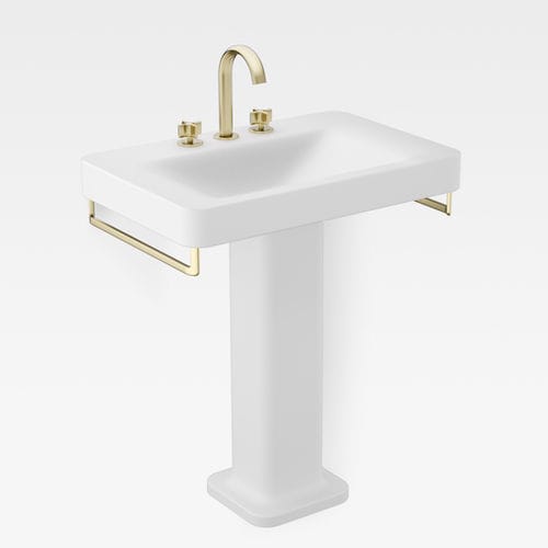 Coluna para lavatório - A3370C0910 - Armani / Roca - contemporânea / em cerâmica